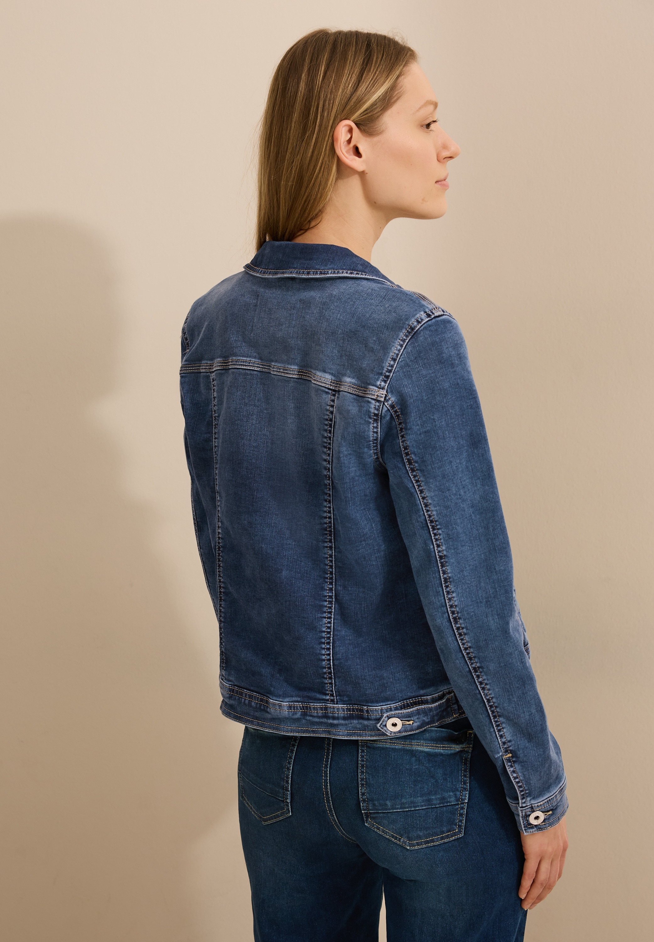Cecil Jeansjacke mit Brusttaschen