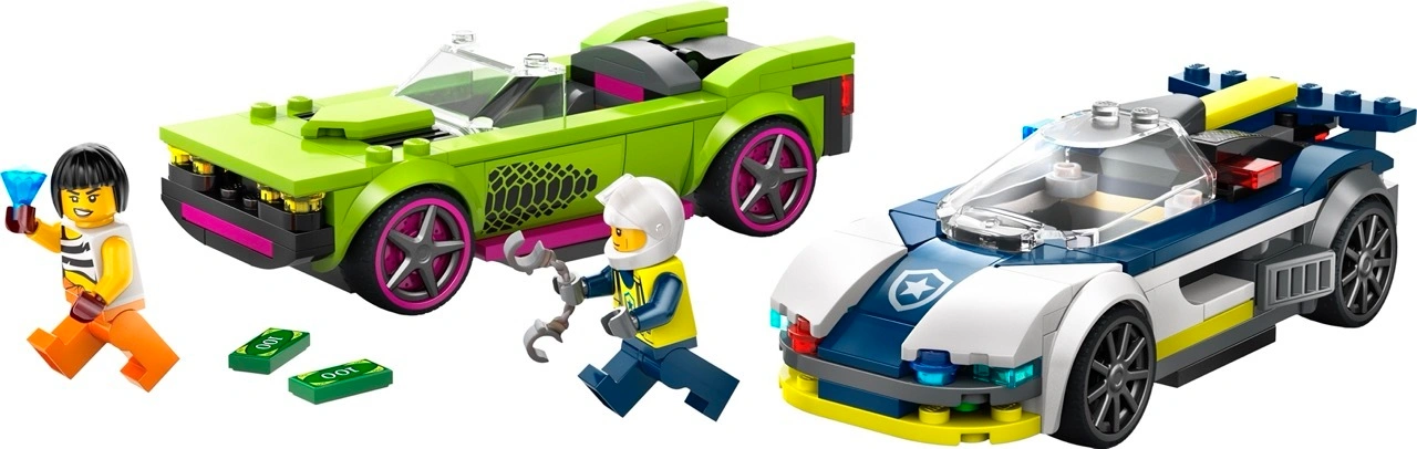 LEGO® City 60415 VERFOLGUNGSJAGD MIT POLIZEIAUTO UND MUSCLE CAR