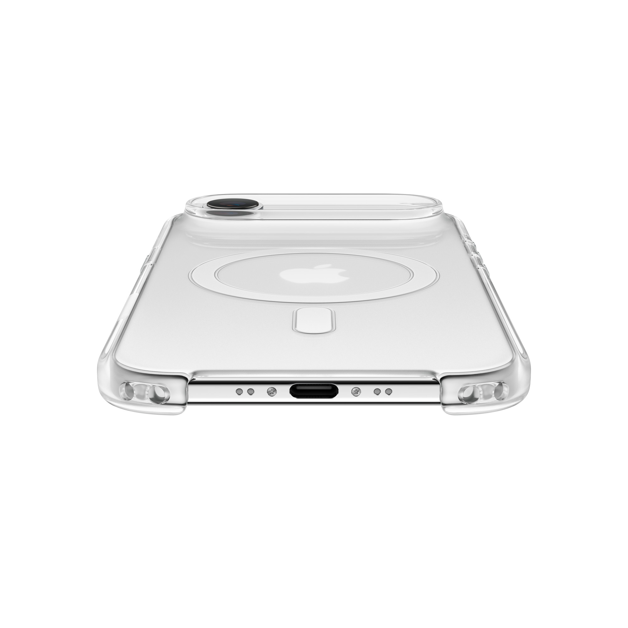 iPhone Air MagSafe Hülle Clear Case (MGH24ZM/A) - Schwarz