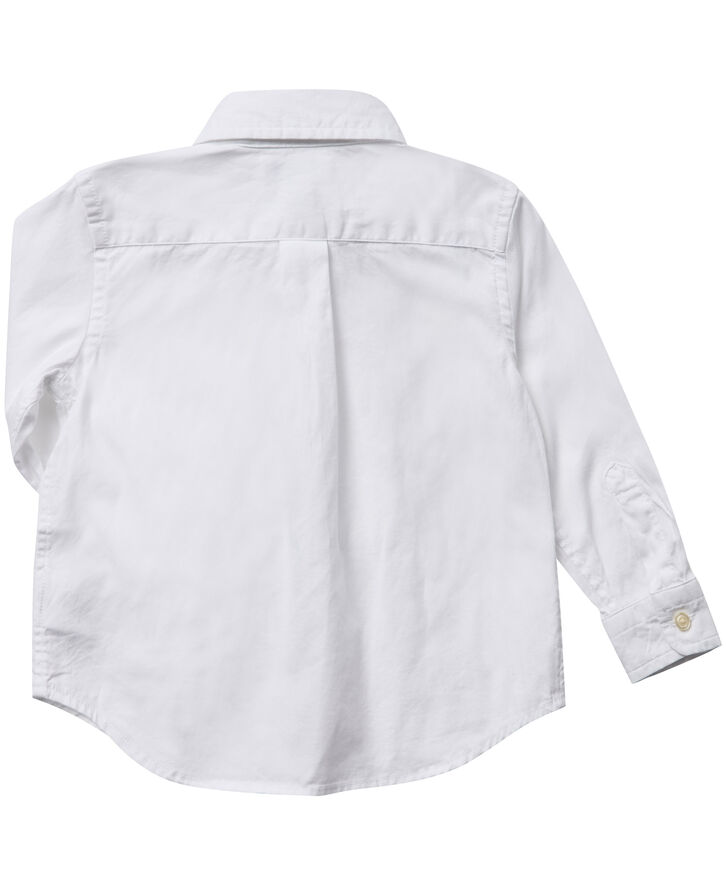 Polo Ralph Lauren PINPOINT OXFORD-SLIM FIT-TP-SHT Hvid