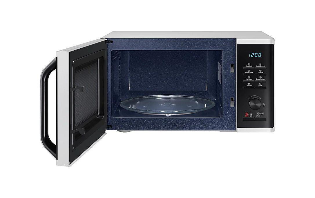 Mikrowelle MS23K3515AW/SW silbern<br>800 W-Mikrowelle mit Auftau- und Warmhaltefunktion