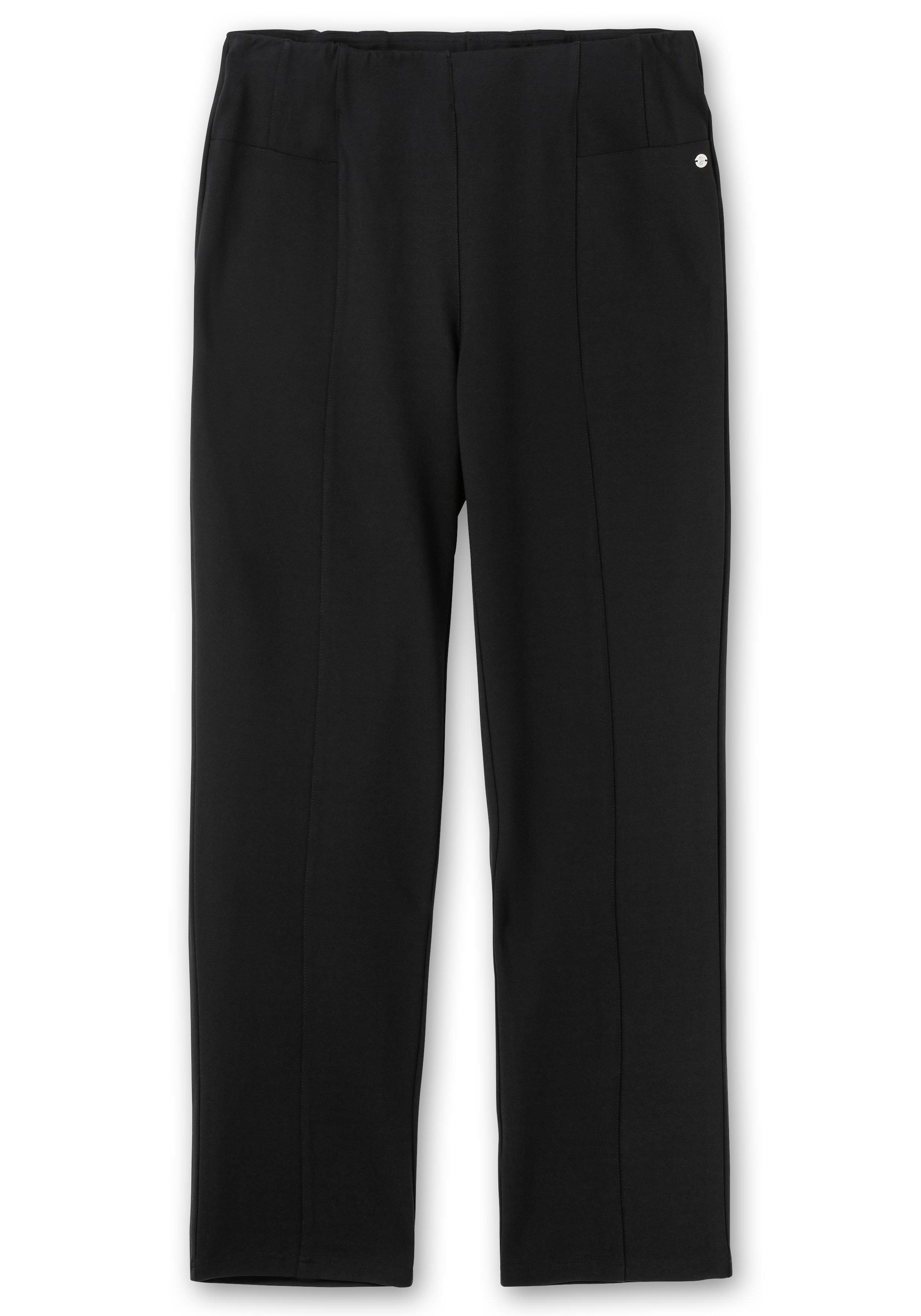 Gerade Hose aus Interlock, mit elastischem Bund