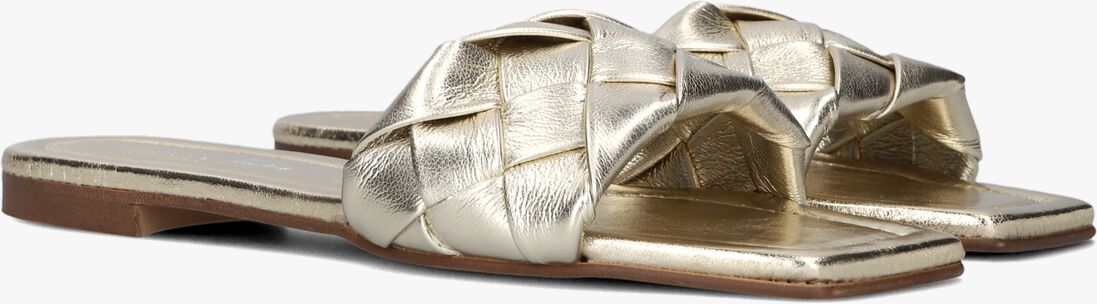 NOTRE-V gouden notre-v slippers x florine - babe you are gold