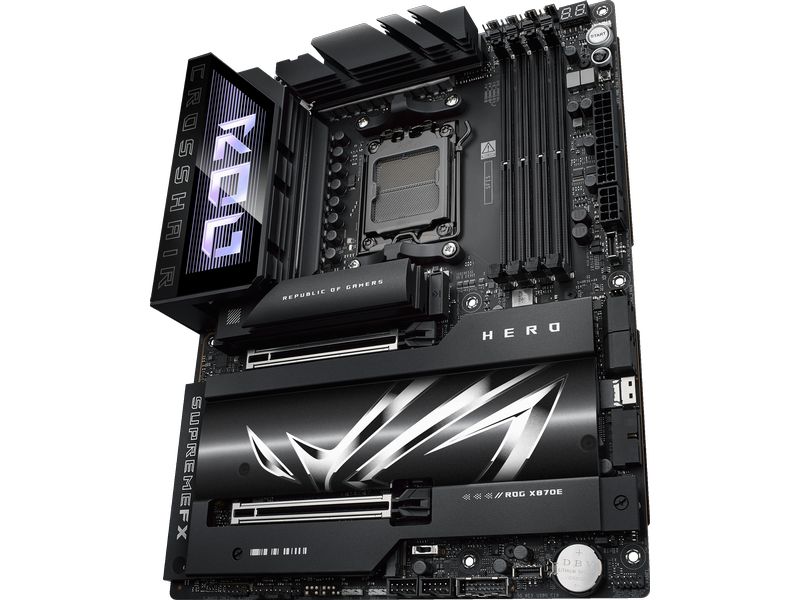 ASUS ROG Mainboard Crosshair X870E Hero Gaming ATX-Mainboard mit X870E-Chipsatz
