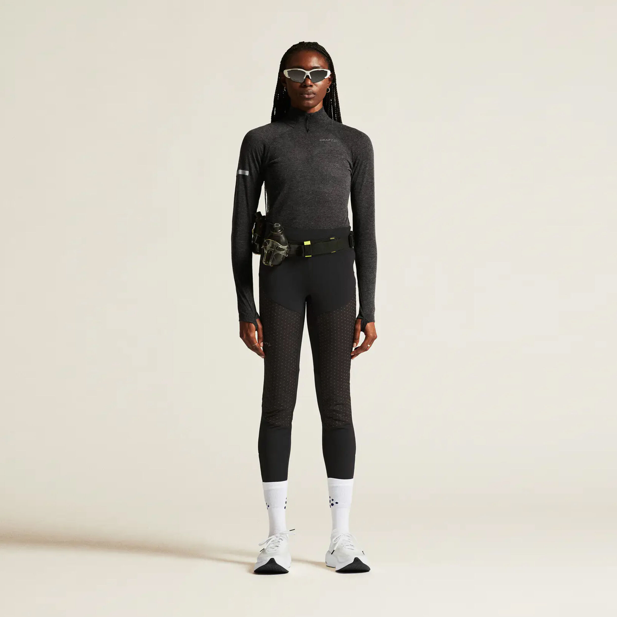 Craft ADV SUBZ Lumen Padded 4 Collant De Course Femmes - Noir