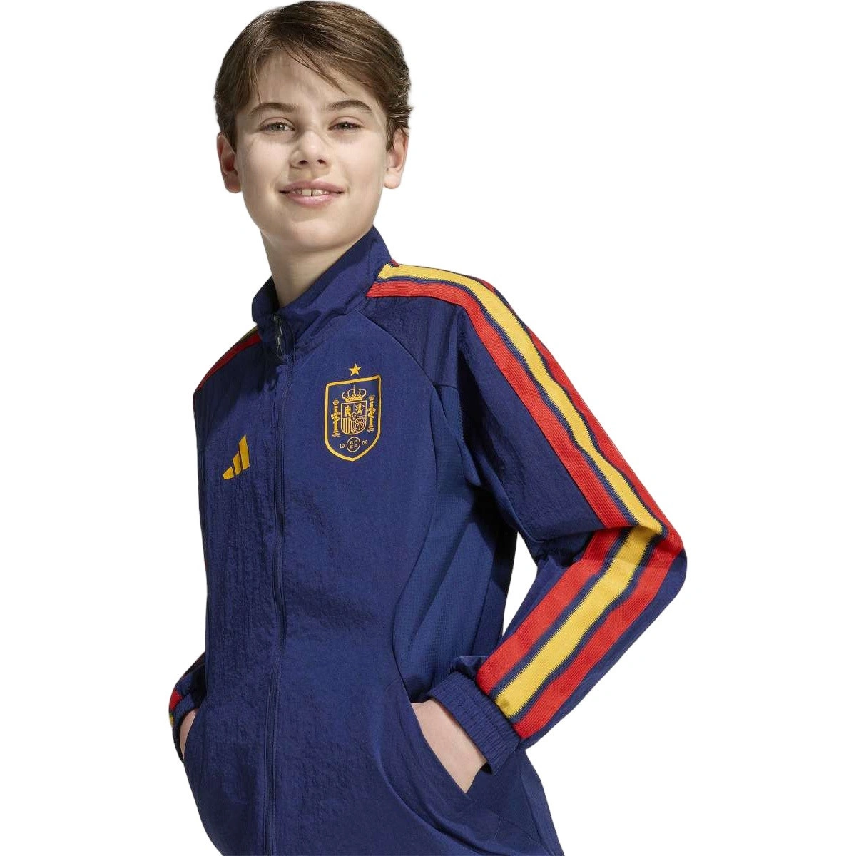 Casaco adidas Espanha Pre-Match Home Mundial 2026 Criança