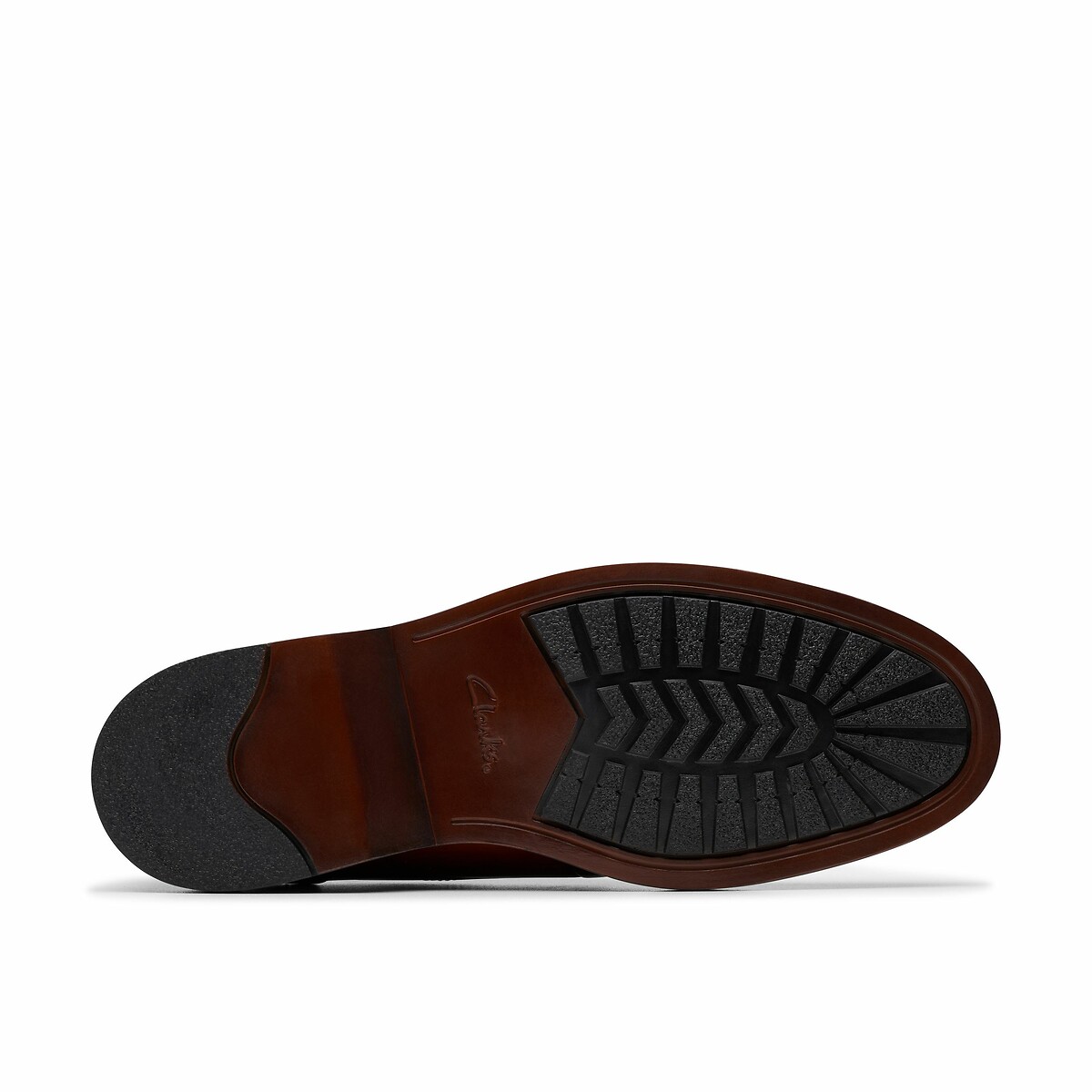 CLARKS<br>Leren derby's Aldwin Lace