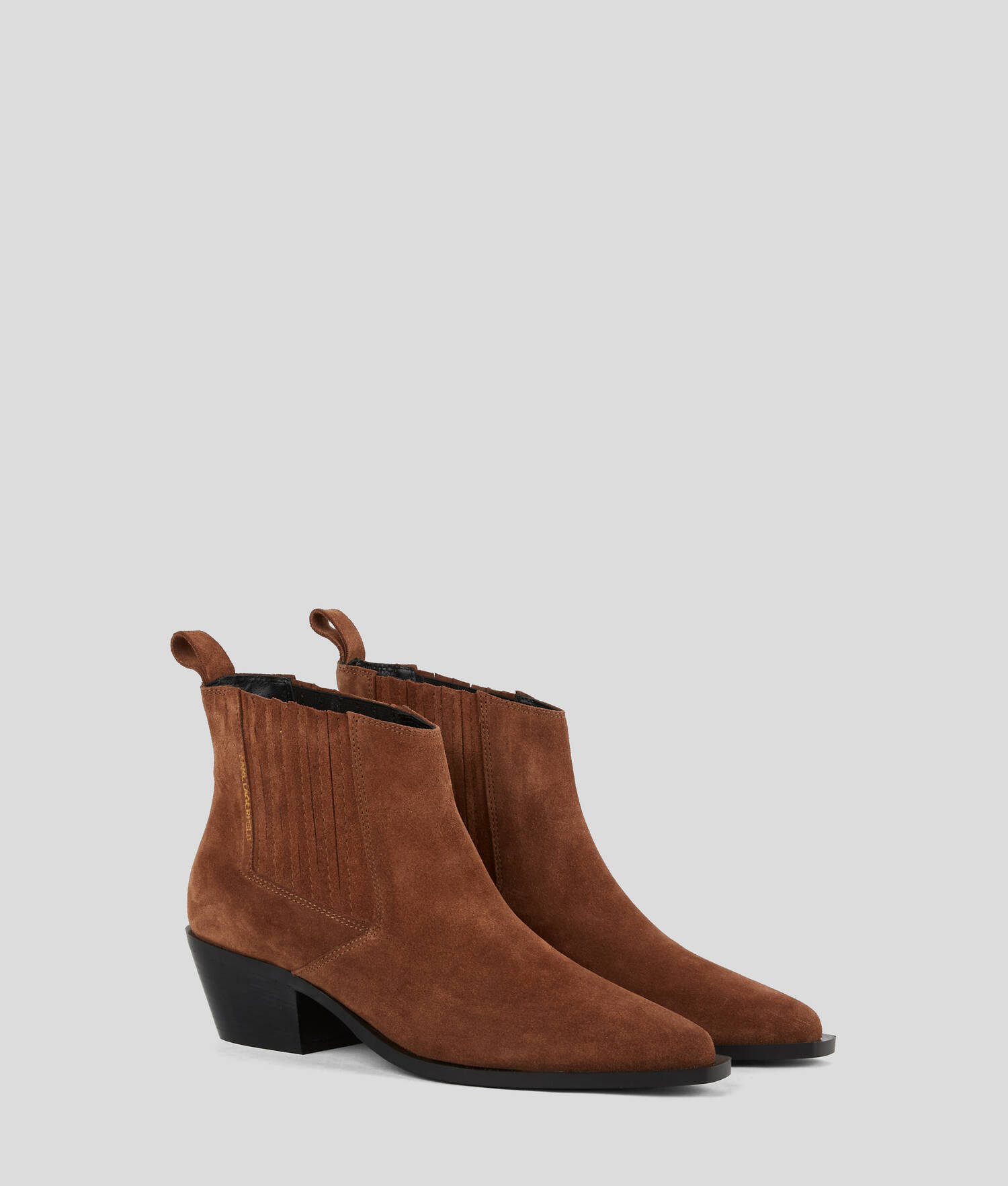 BOTTINES KANSAS GORE - bronzer