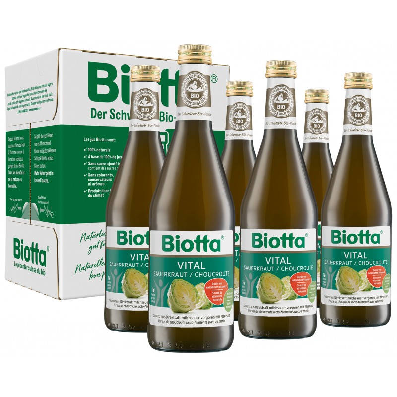 BIOTTA Vital Sauerkraut Fl 5 dl