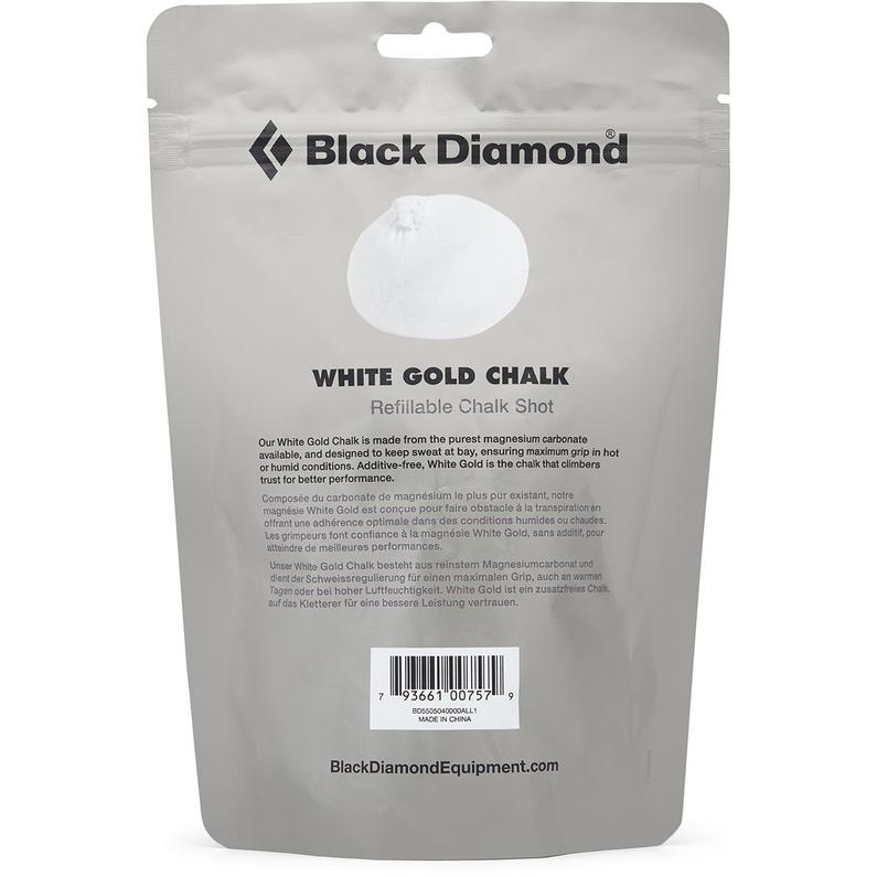 Black Diamond White Gold Chalk Shot Refillable