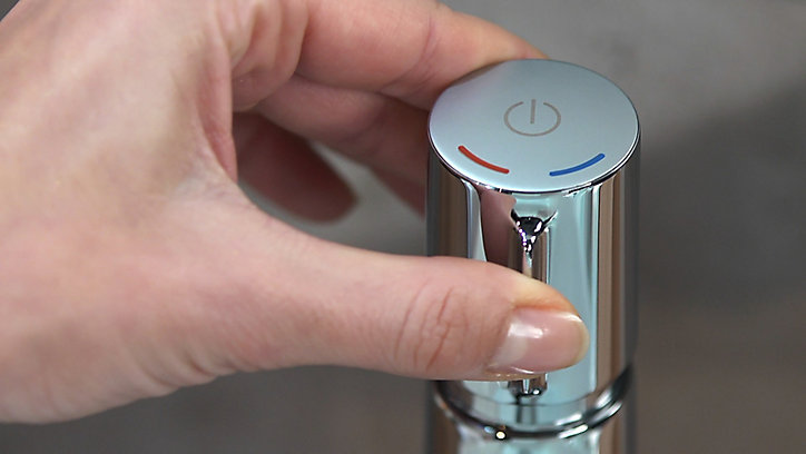Mitigeur lavabo avec tirette et vidage Hansgrohe Talis Select S ComfortZone 190 surface chromé