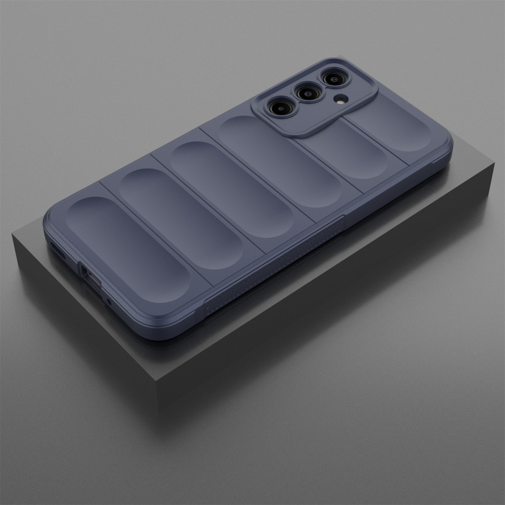 Samsung Galaxy A56 Outdoor Gummi Schutzhülle Anti-Drop - Dunkelblau