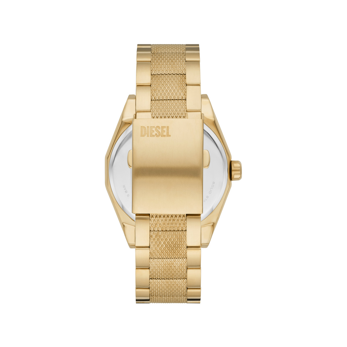Montre DIESEL scraper homme bracelet acier inoxydable doré