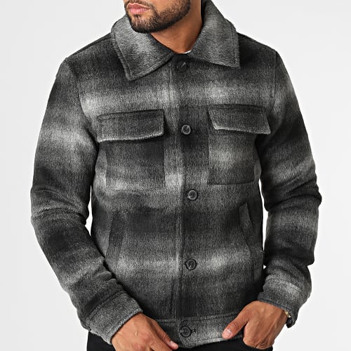 Veste 5132 Noir Gris Chiné