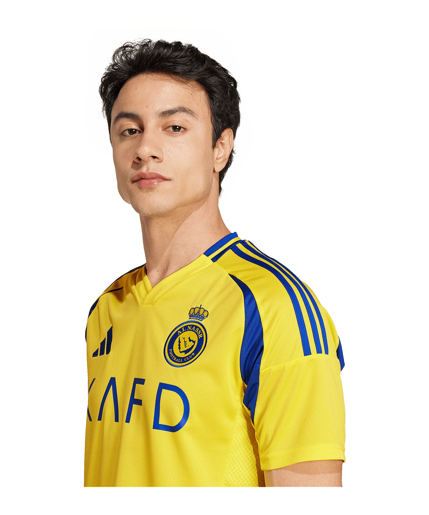 adidas Al Nassr FC 24/25 Ronaldo Home Jersey Yellow