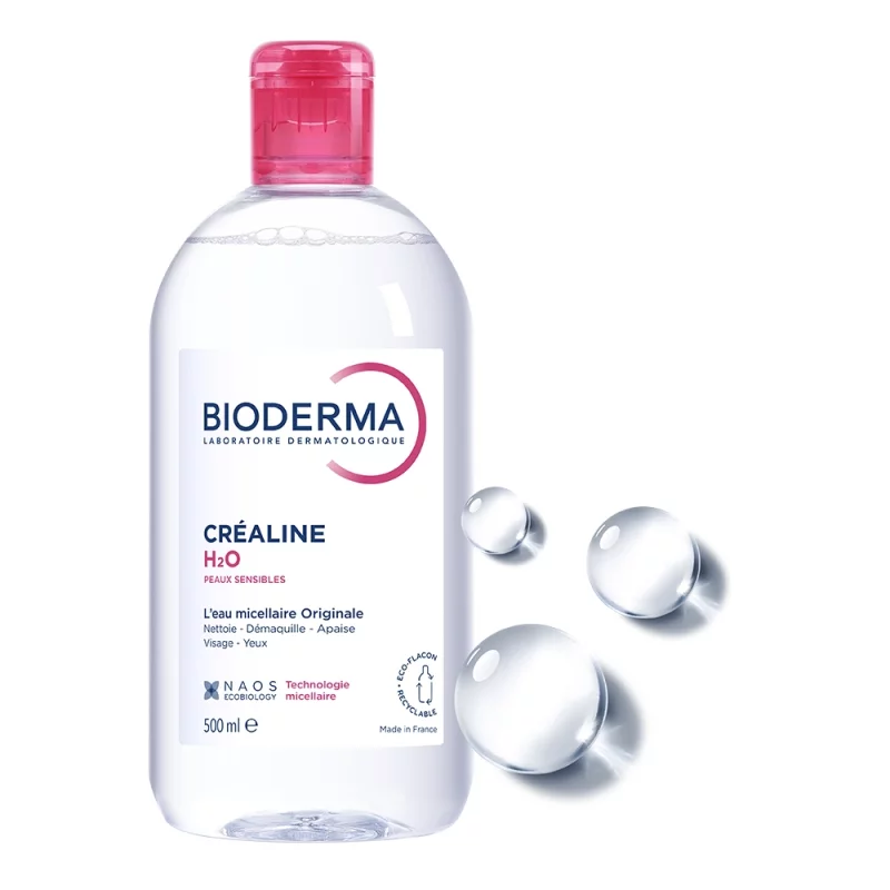 Créaline H2O Eau Micellaire Démaquillante - 500ml