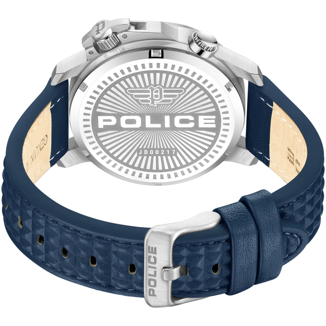 Police Automated Silbrig / Blau