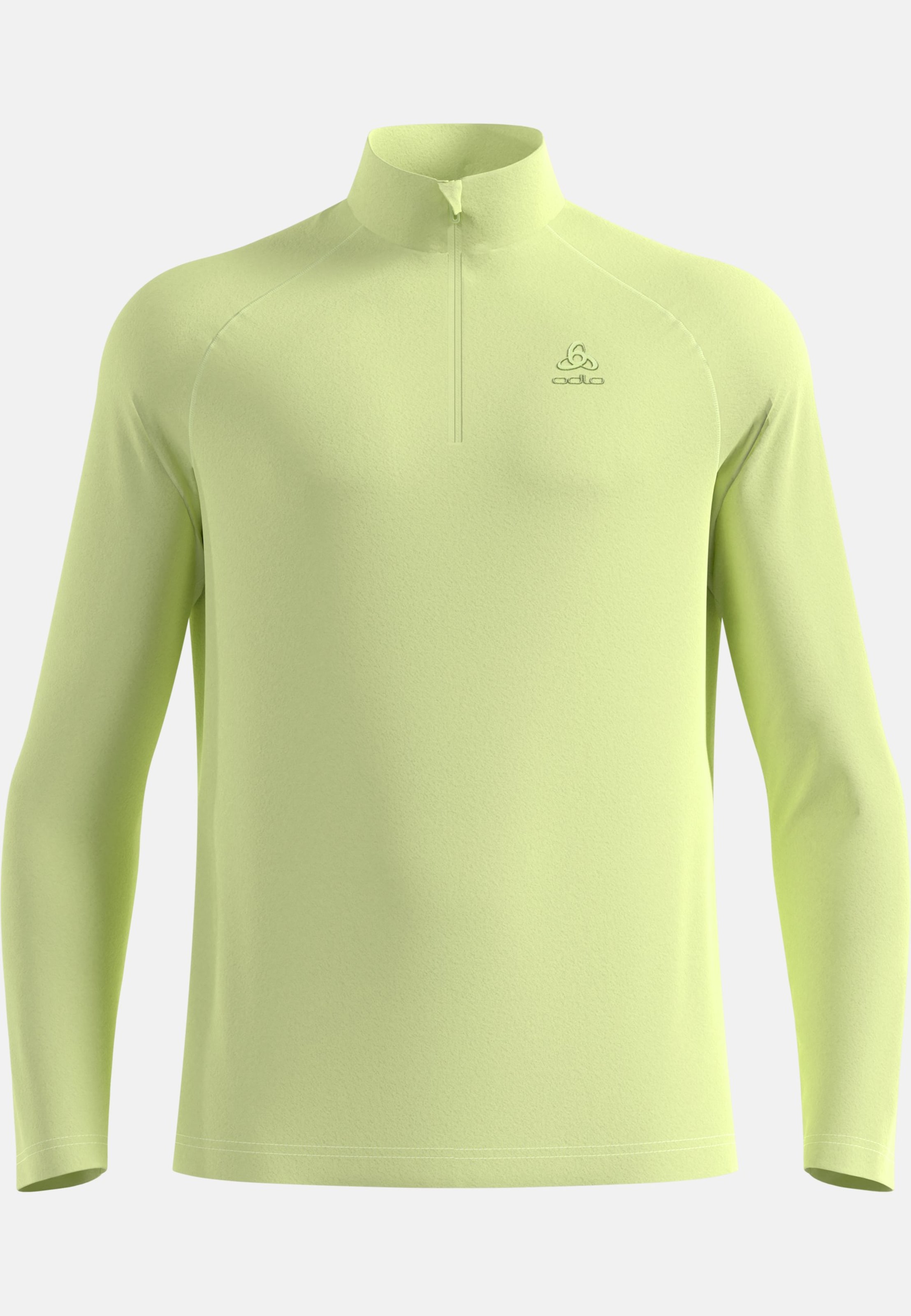 Rigi Mid Layer mit Halbreissverschluss in shadow lime