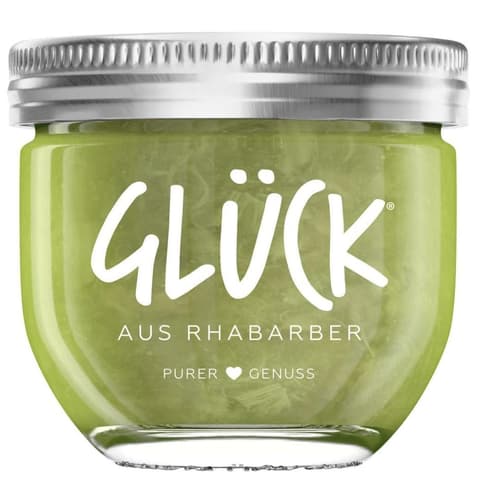 Glück Fruchtaufstrich Rhabarber