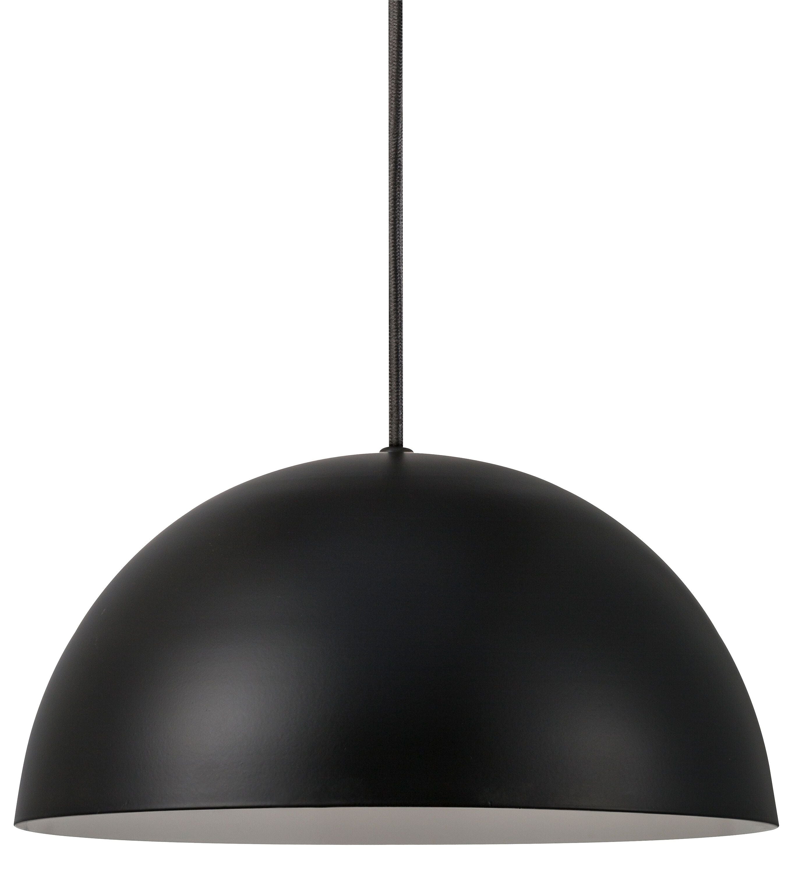 Nordlux ELLEN Hängeleuchte - Schwarz / H: 20.0 cm x D: 40.0 cm