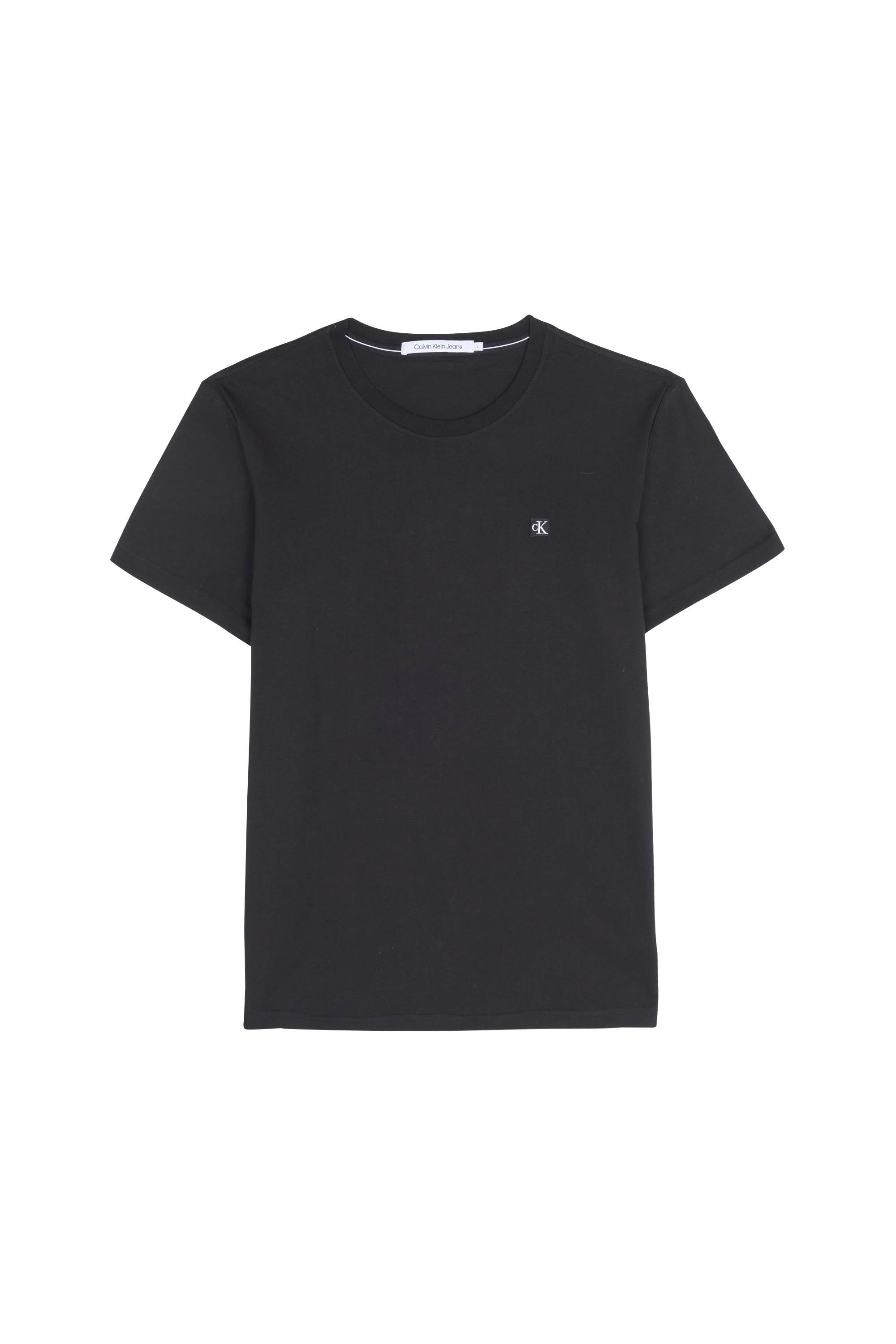 CALVIN KLEIN JEANS T-shirt CK EMBRO BADGE TEE Noir