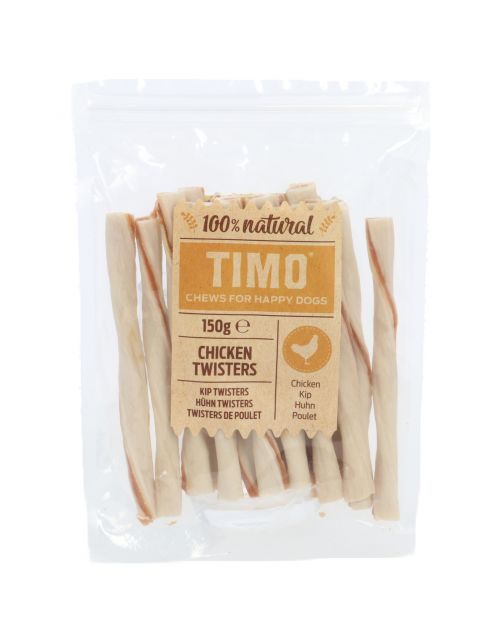 Timo Twister - Hondensnacks - Kip 150 g