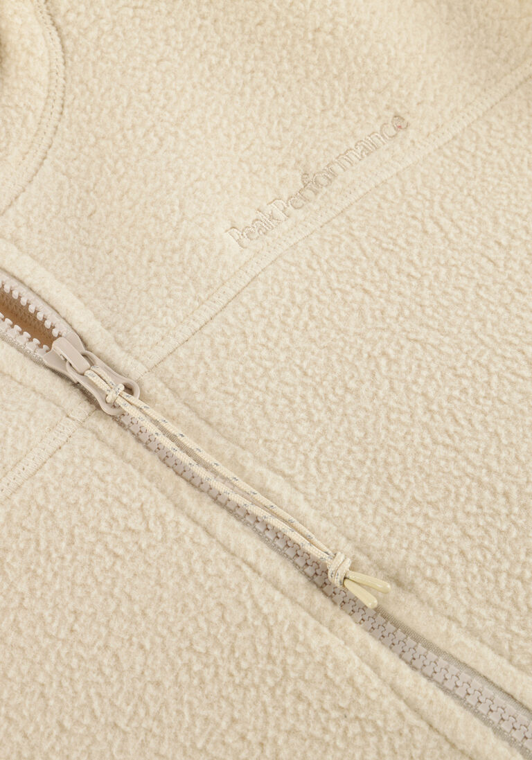 ecru peak performance trui m fleece half zip