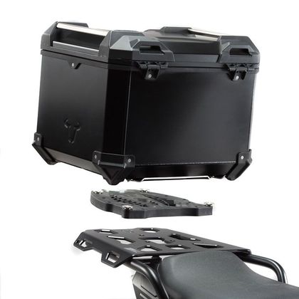 Top case SW-MOTECH KIT COMPLET TRAX ADV NOIR 38 L - Noir