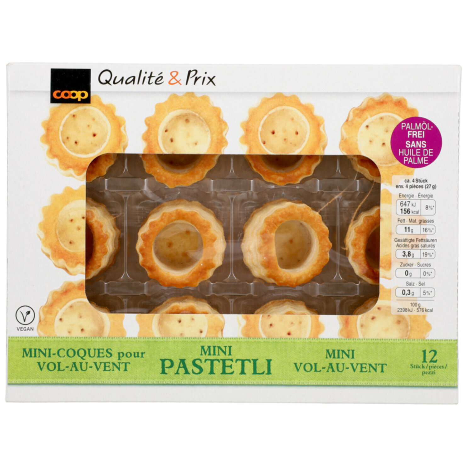Mini Pastetli 12 Stück