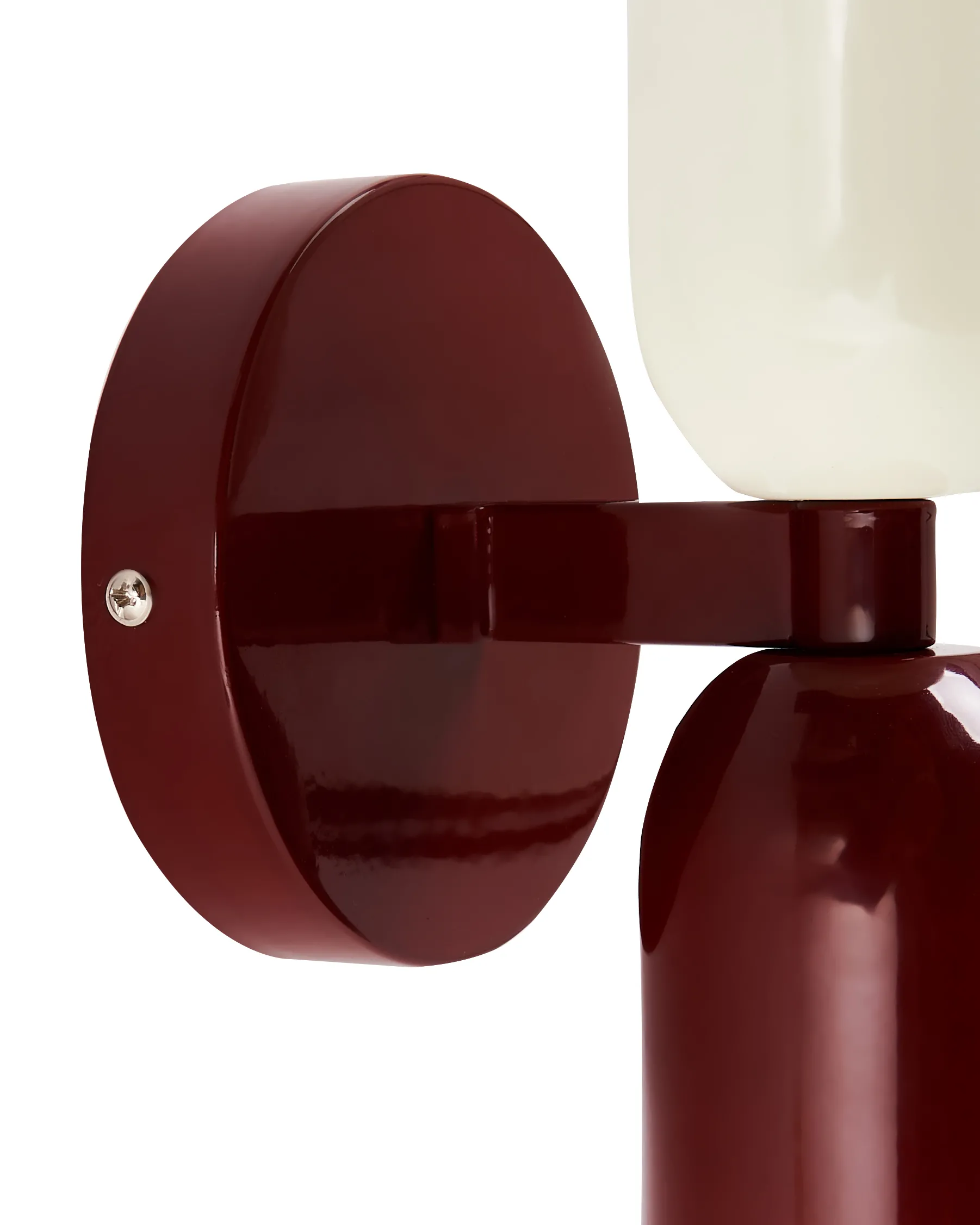 Set van 2 wandlampen TOPI Metaal Rood