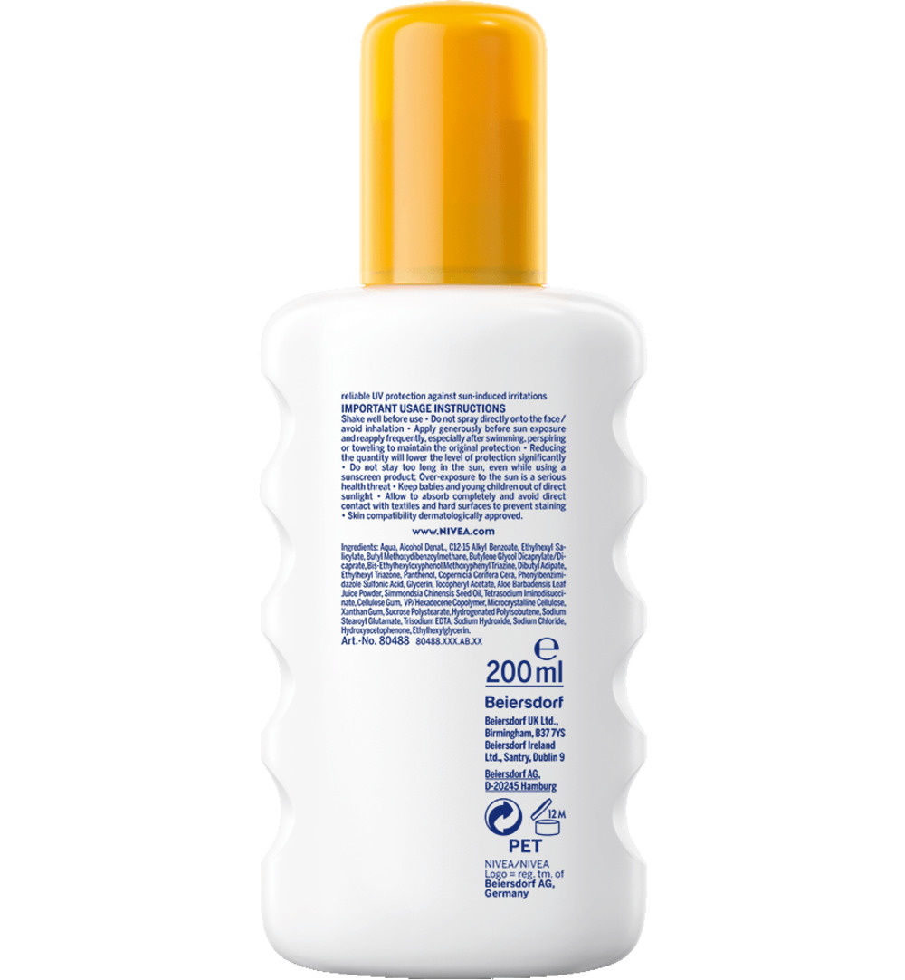 Nivea Sun Sensitive Spray Spf30 (200 ml)