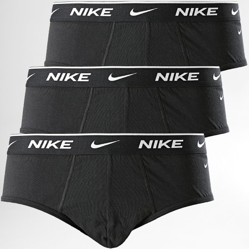 Lot De 3 Slips Everyday Cotton Stretch KE1006 Noir