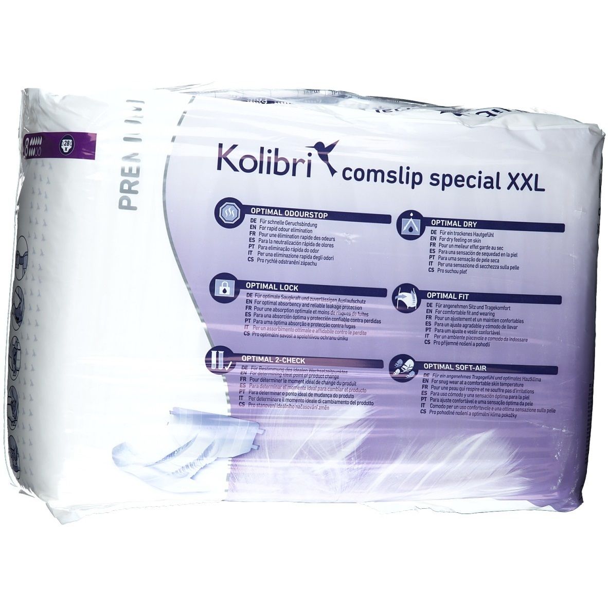 Kolibri comslip special Gr. XXL 150 - 185 cm