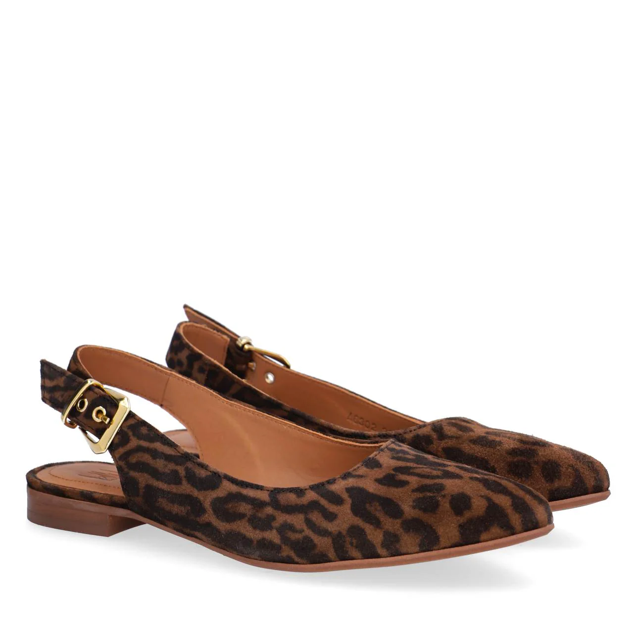 Billi Bi  A6302 ballerinasko - Leopardo Suede
