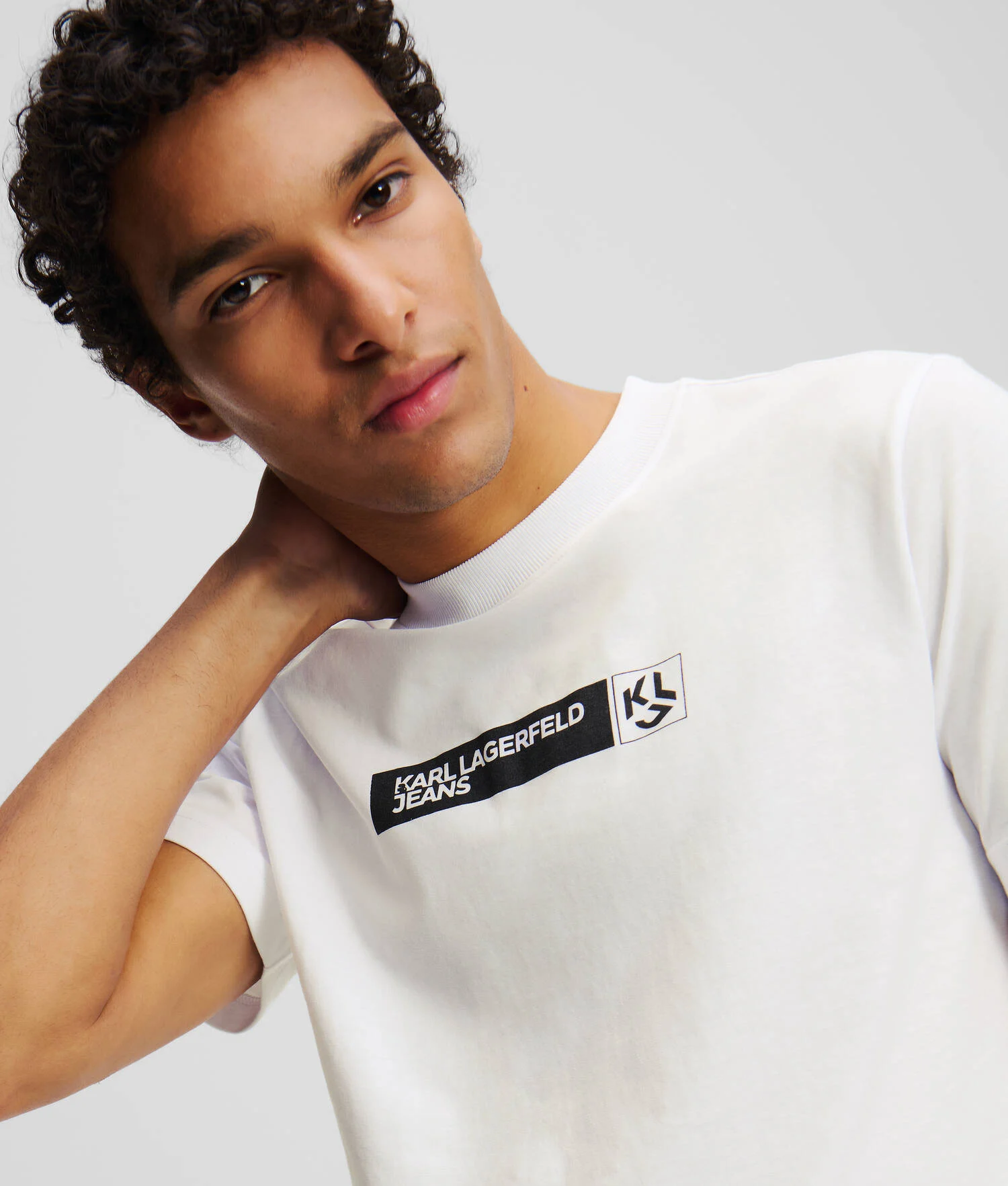 T-SHIRT AJUSTÉ - Blanc