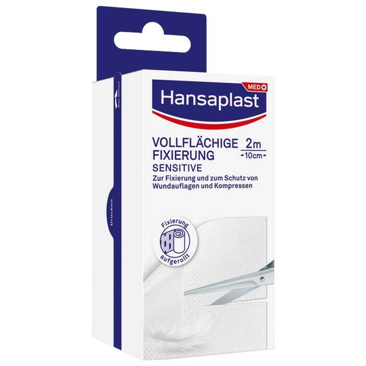 Hansaplast vollflächige Fixierung 10 cmx2 m, 1 St