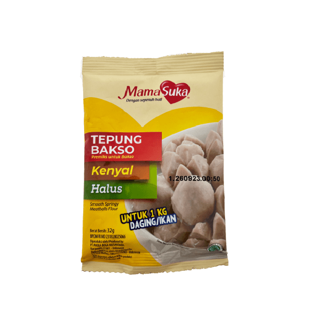 Mamasuka Tepung Bakso Zachte Luchtige Gehaktballen Meel 32g