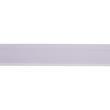 Keukenplintprofiel kunststof 9.5x20mm transparant lengte 260cm