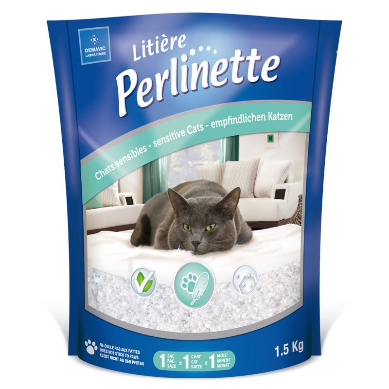 Litière Perlinette Sensible