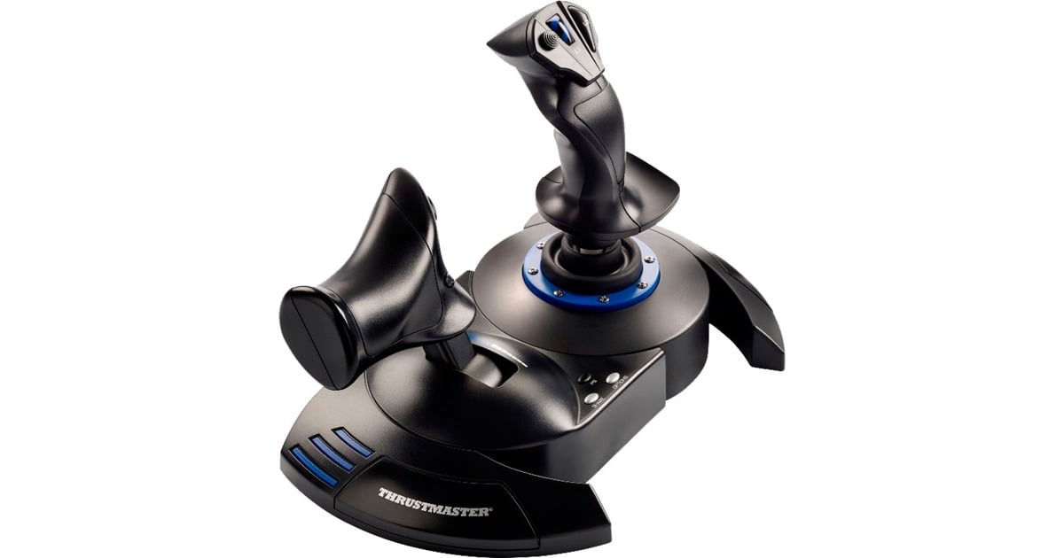 ThrustmasterT.Flight HOTAS 4 - Flight Control Systeem gaming hotas  (Zwart, Pc, PlayStation 4, PlayStation 5)