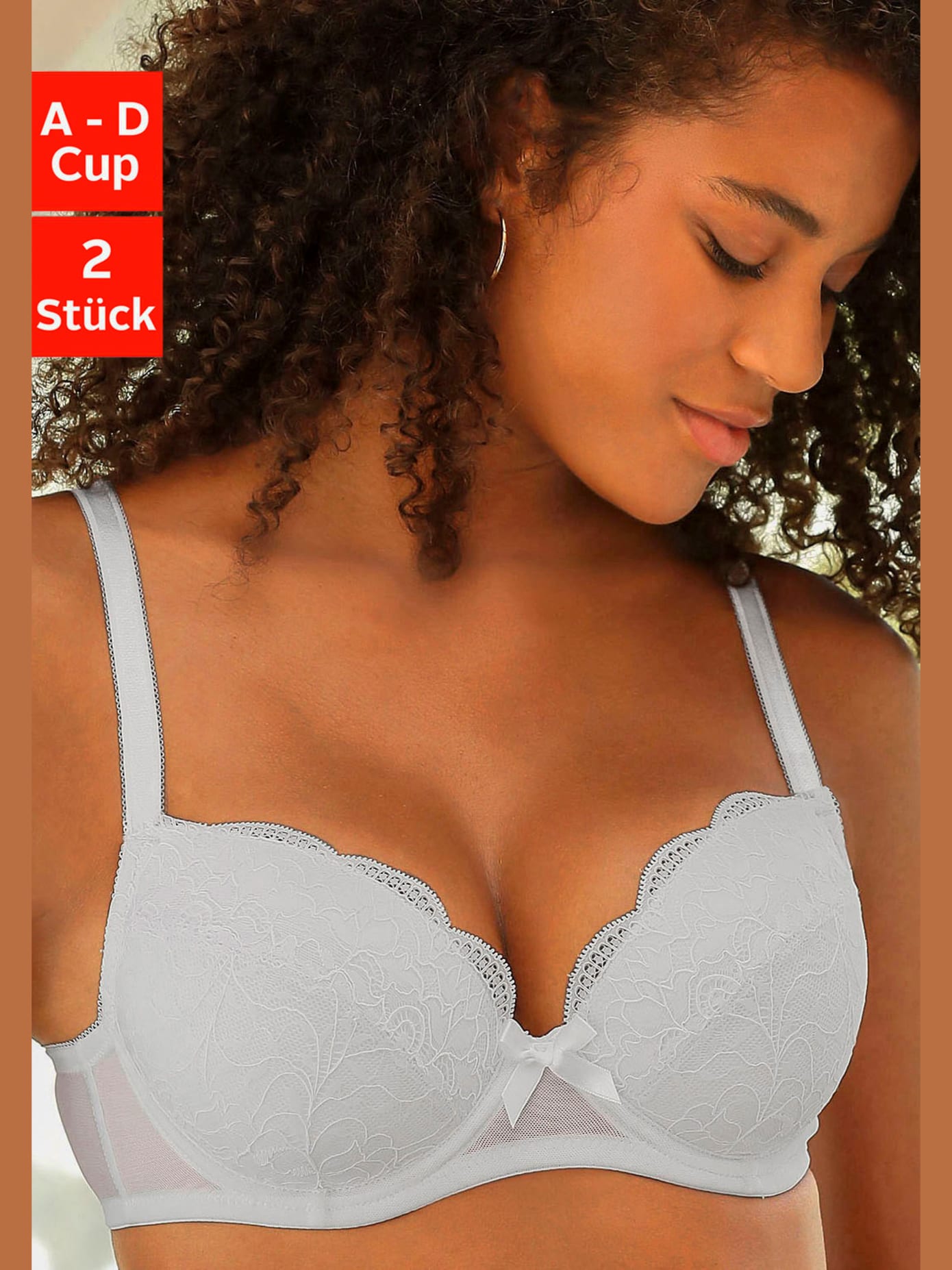 Soutien-gorge balconnet par lot de 2