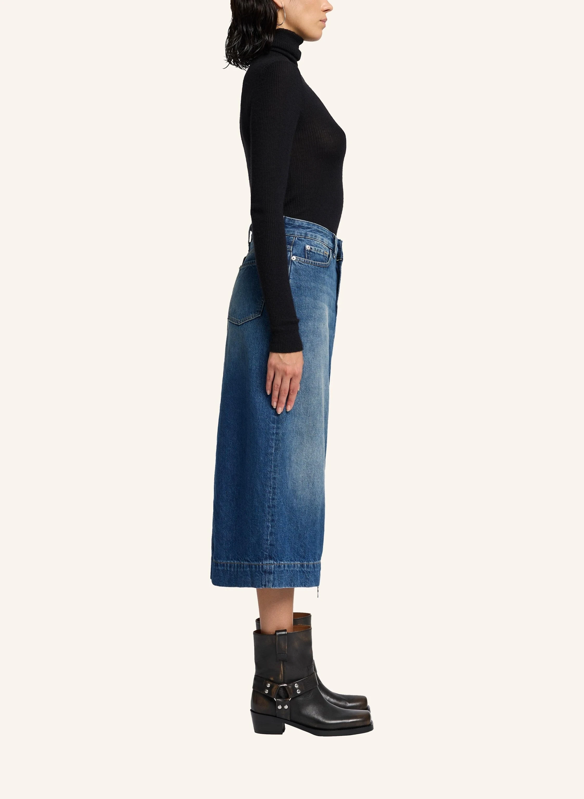 7 for all mankind AMBER SKIRT Jeansrock