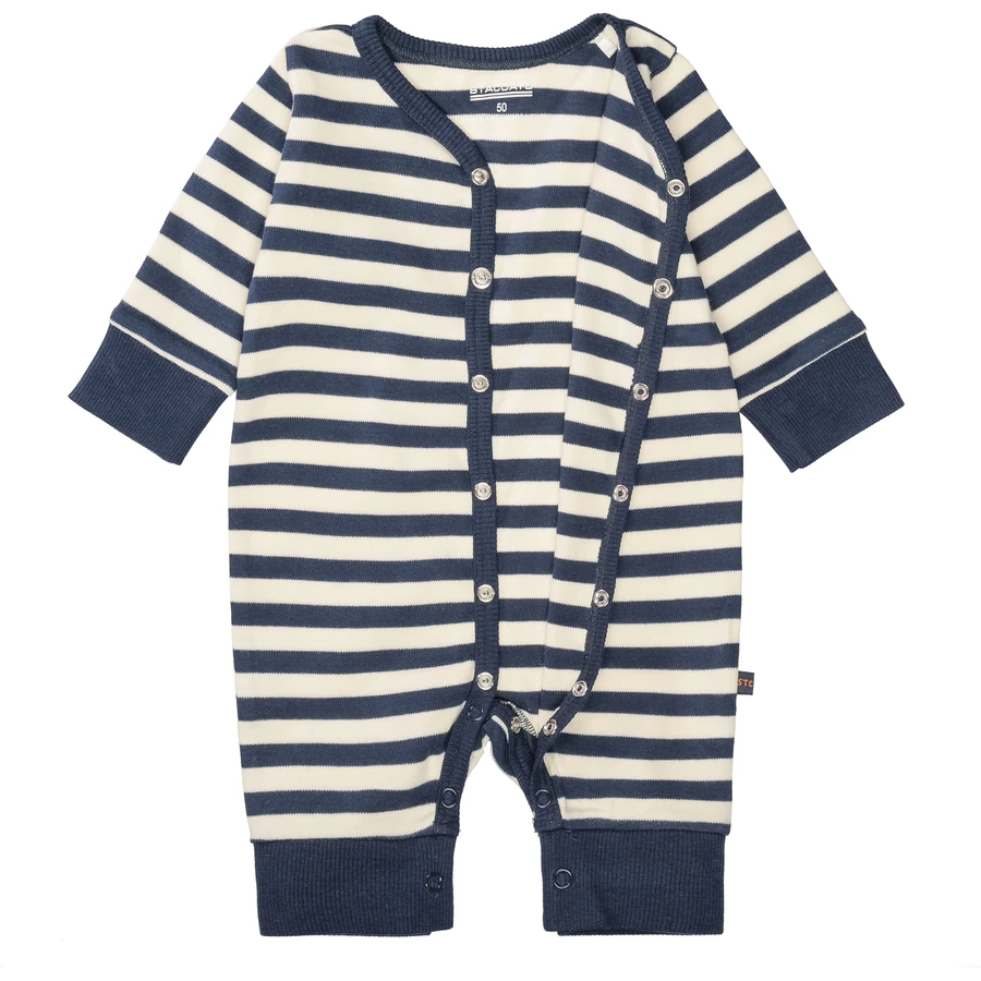 Staccato Overall indigo gestreift