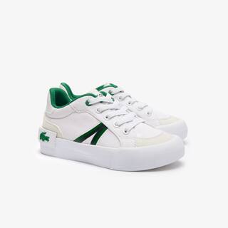 Sneakers L004 bébé Chaussures - Blanc - Lacoste - Enfant