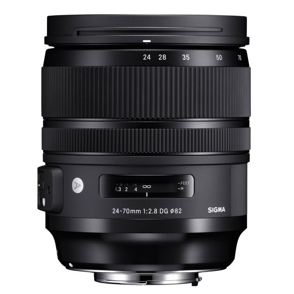 Objetiva Sigma 24-70mm f/2.8 DG OS HSM Art para Canon