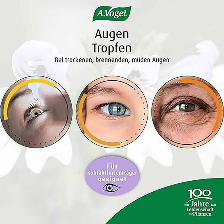 A.VOGEL Augen-Tropfen 6 Mon.n.Öffnen haltbar, 10 ml