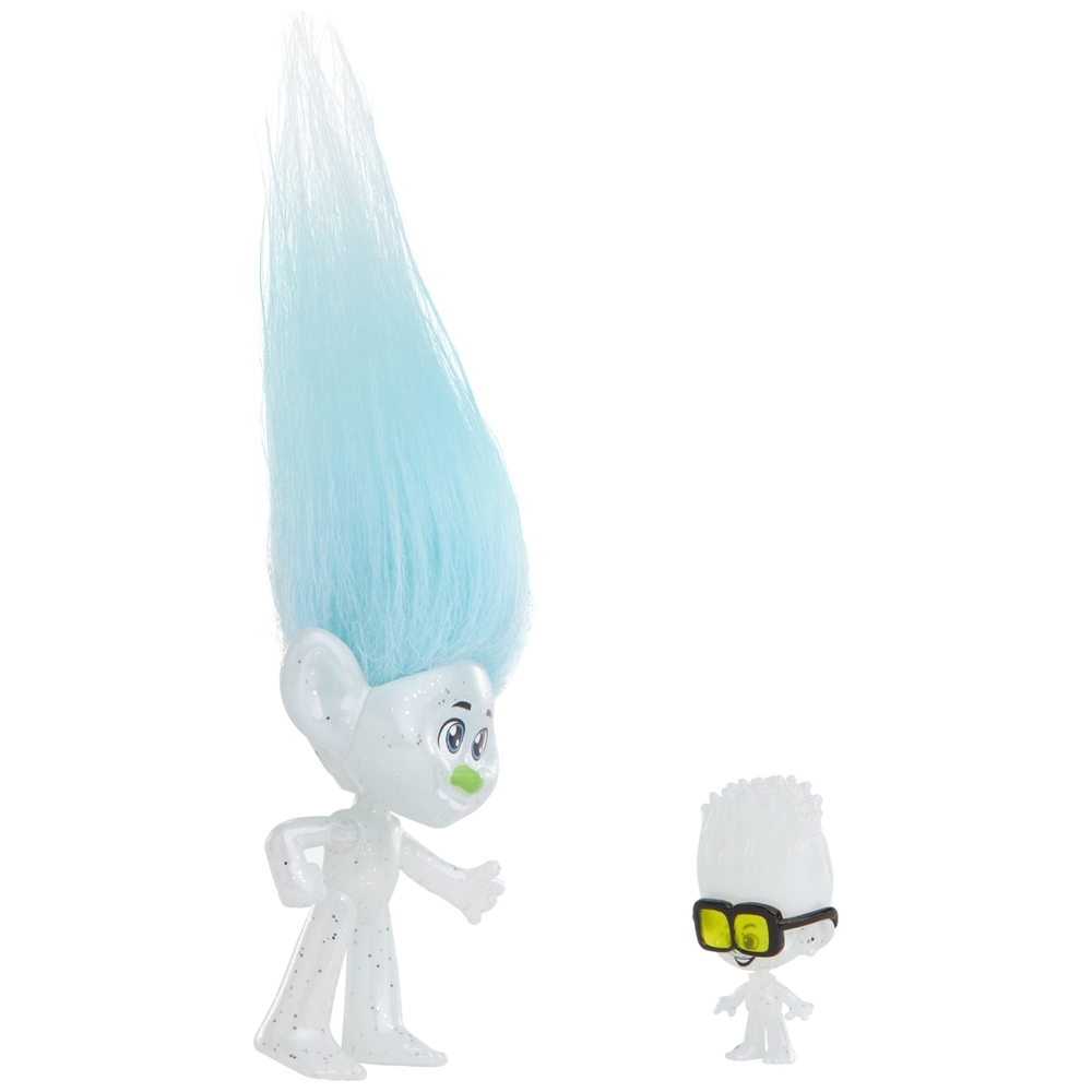 Trolls 3 Band Together Guy Diamond und Tiny Diamond Kleine Puppe