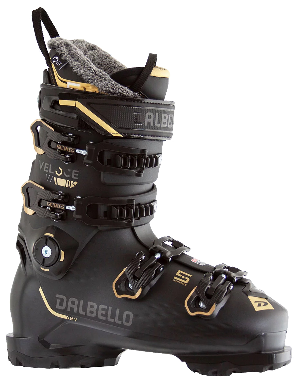 Veloce 105 GW Dame Black/Black Gold