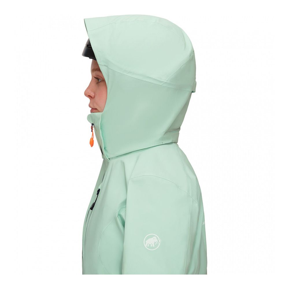 Mammut STONEY HS THERMO - Veste Femme neo mint/marine