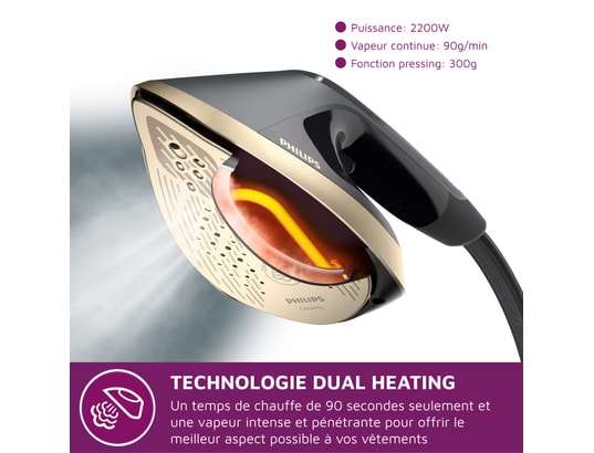 PHILIPS - Centre de repassage défroisseur vapeur AIS8540/80